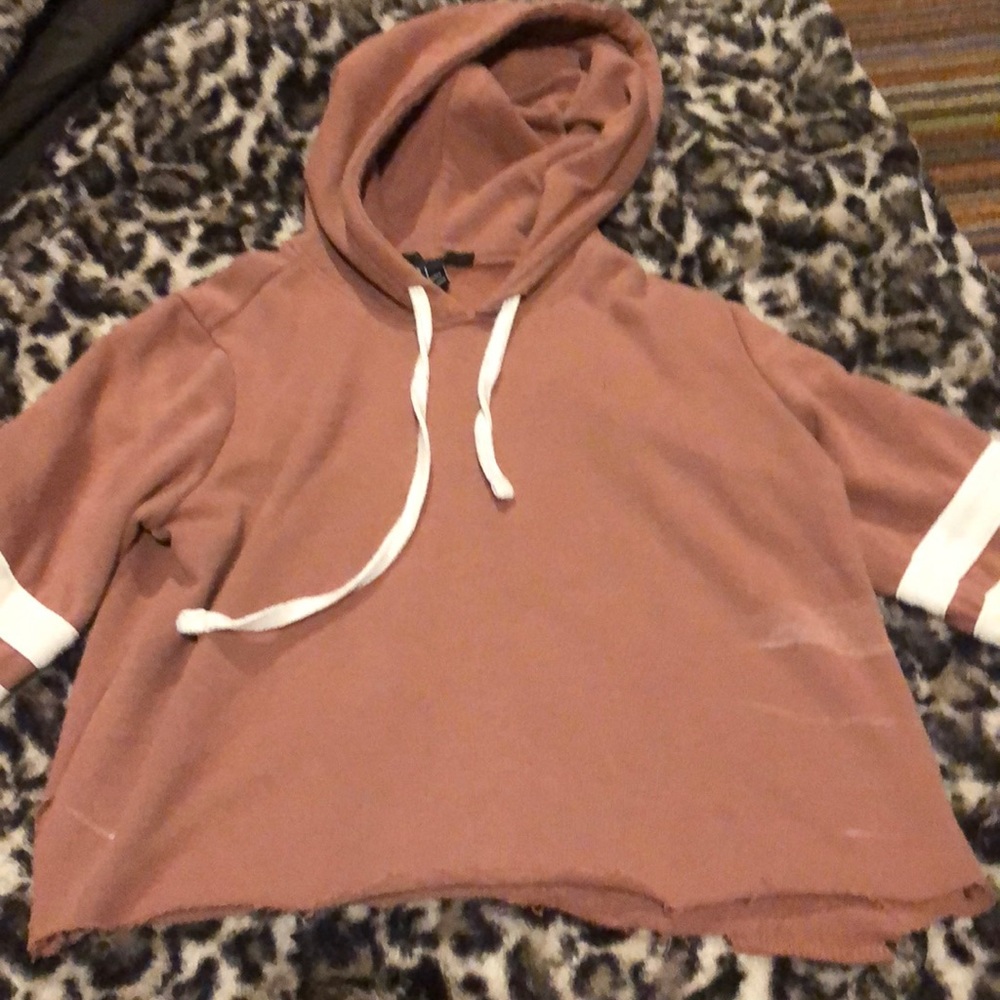 Cropped hoodie